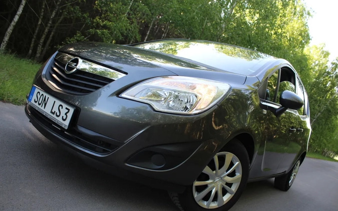 Opel Meriva cena 22900 przebieg: 134675, rok produkcji 2010 z Łęczyca małe 667